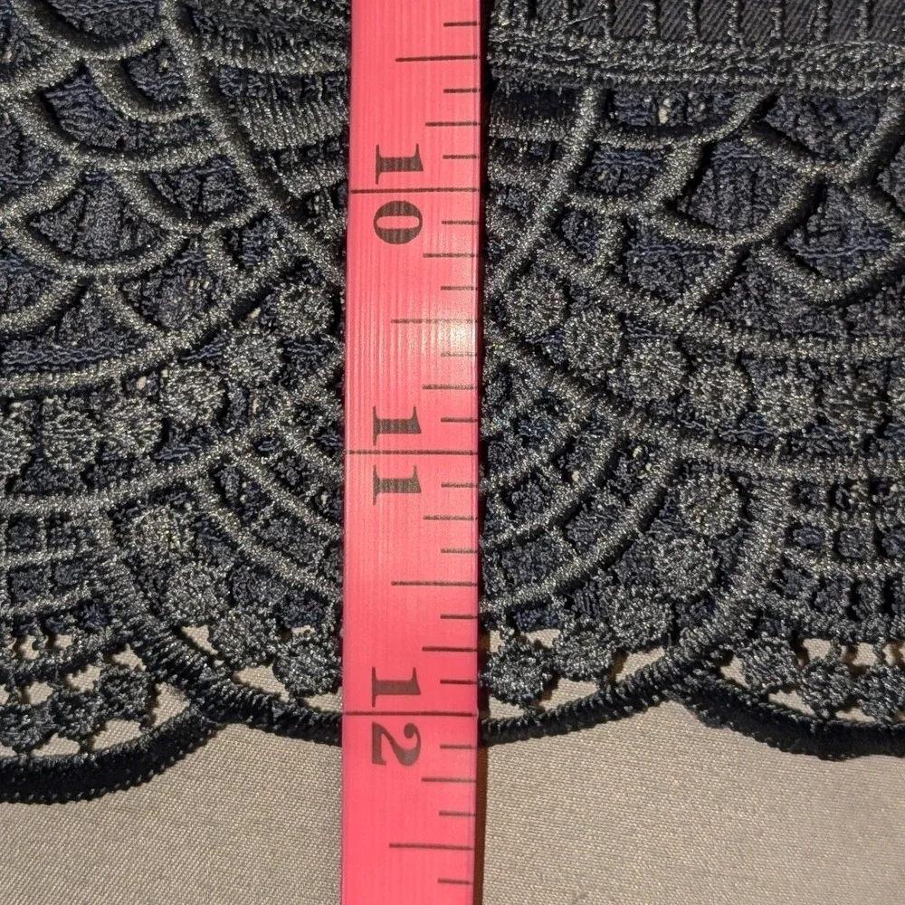 Free People Intimately Sunrise to Sunset Bralette Black Lace Boho Size S NWT